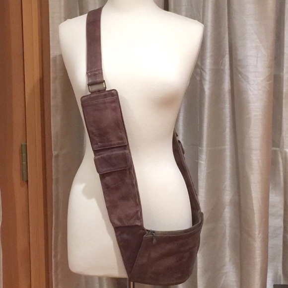 Sash Bag Handbags - Stash Bag by Sash Brown Lambskin Unisex NEW